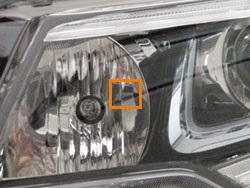 Headlight reflector