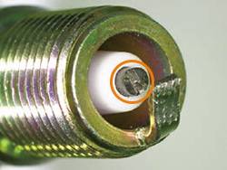 Spark plug electrode