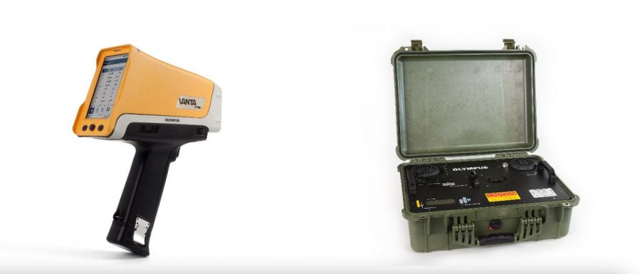 Portable XRF and XRD analysis