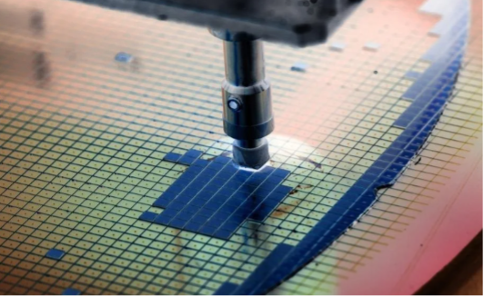Silicon wafer in semiconductor manufacturing